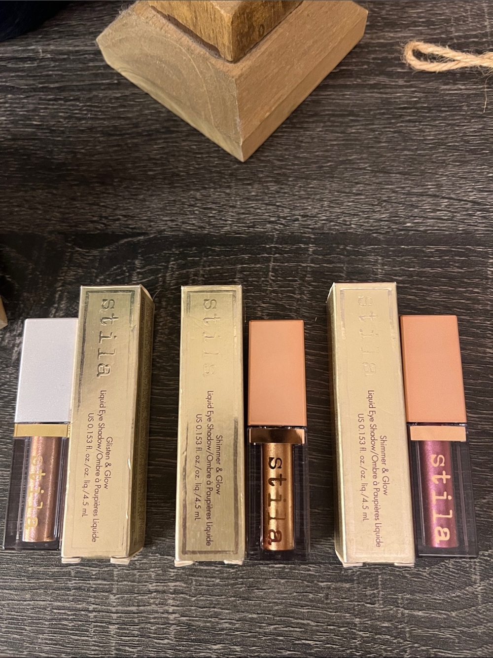Stila Liquid Eyeshadow set of 3 BNIB
